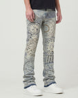 Waimea Men's Timepiece Stacked Jeans