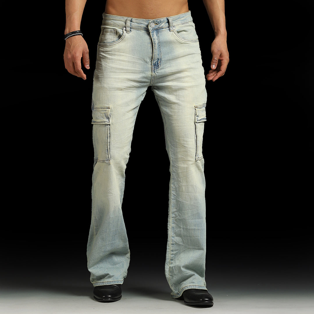 W by Waimea Men's Flare Fit Jeans