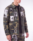 W BY WAIMEA CAMO REBEL UTILITY JACKET