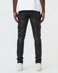 Waimea Men’s Jet Black Wax-Coated Cargo Jeans