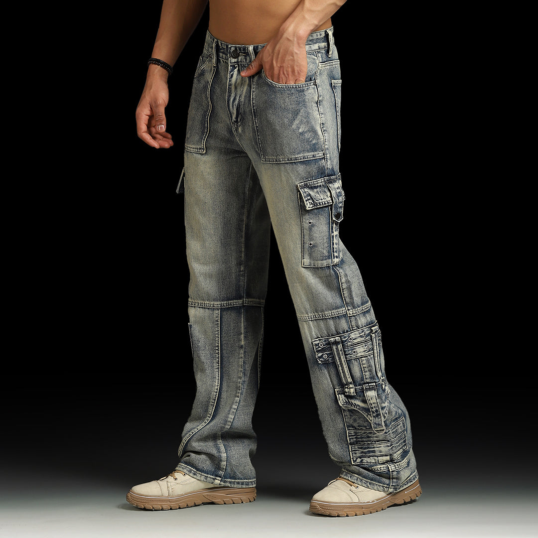 W by Waimea Men's Baggy Fit Jeans