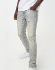 Waimea Men's Minimal Ripped Slim Fit Jean