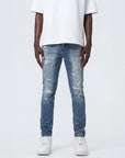 Waimea Men's Minimal Ripped Slim Fit Jean