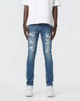 Waimea Men's Distressed Skinny Fit Denim