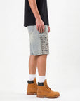Waimea "Back to School" Plaid Denim Short