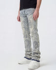 W by Waimea Men's "Las Vegas" Stacked Fit Jeans