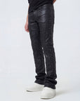 W by Waimea Men's Stacked Wax Jeans