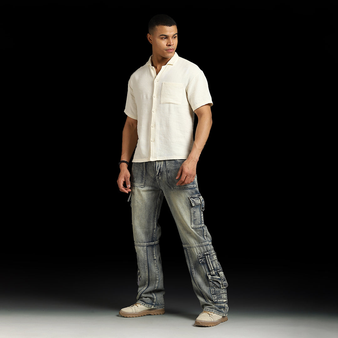 W by Waimea Men's Baggy Fit Jeans