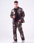 W BY WAIMEA CAMO REBEL CARGO RELAXED JEAN