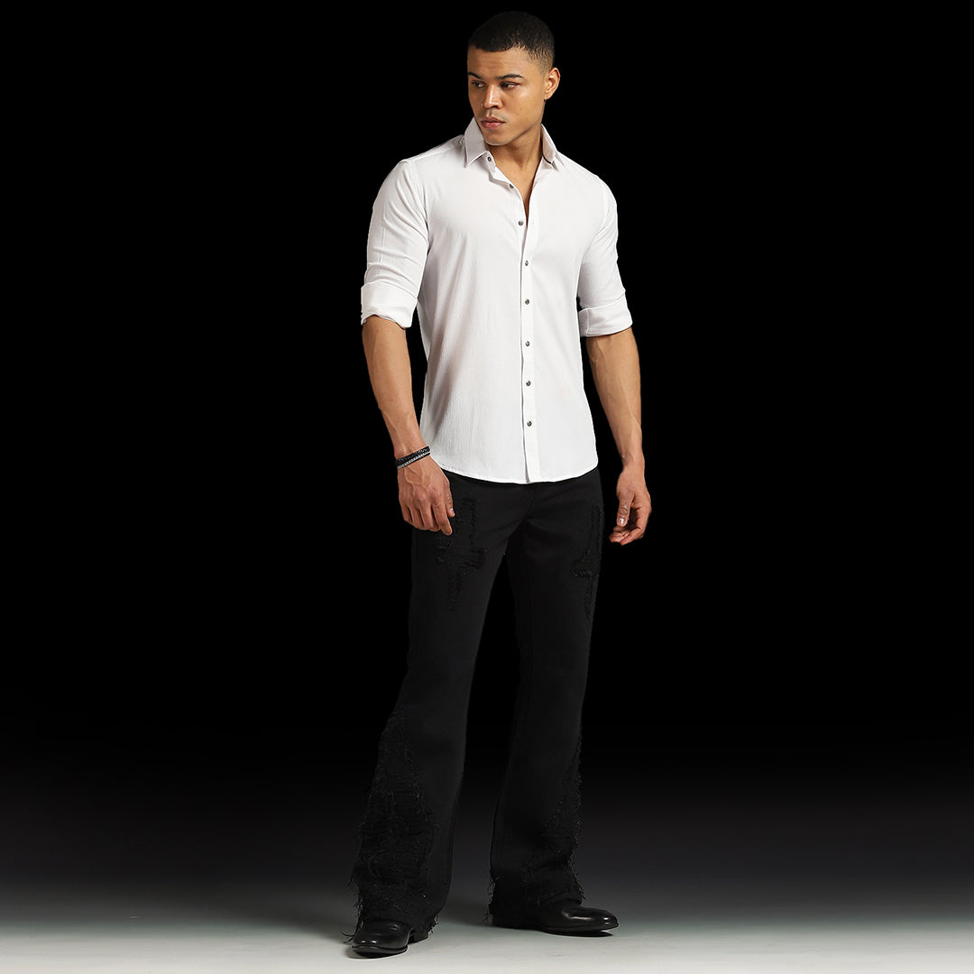 W by Waimea Men's Flare Fit Jeans