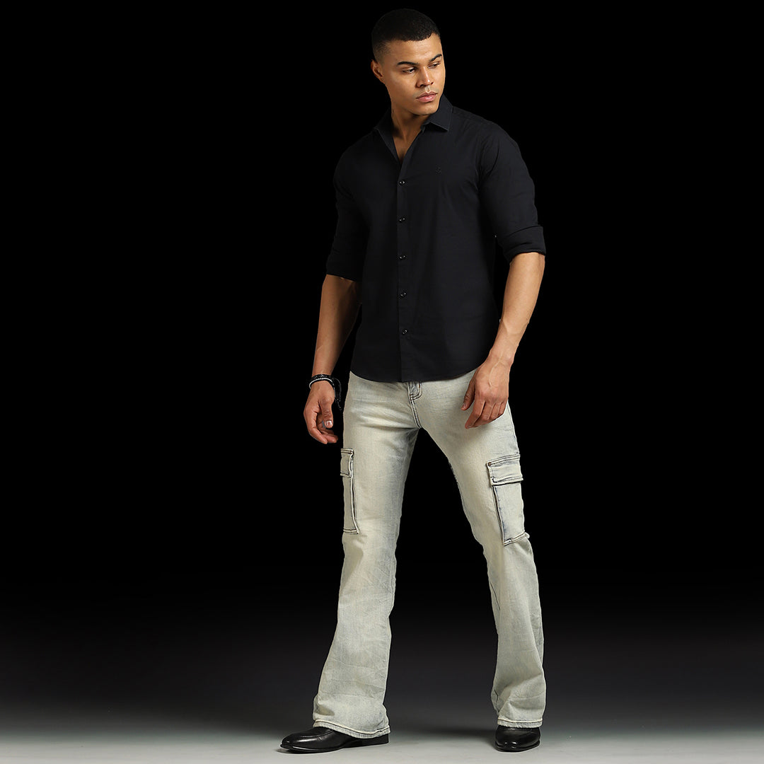 W by Waimea Men's Flare Fit Jeans