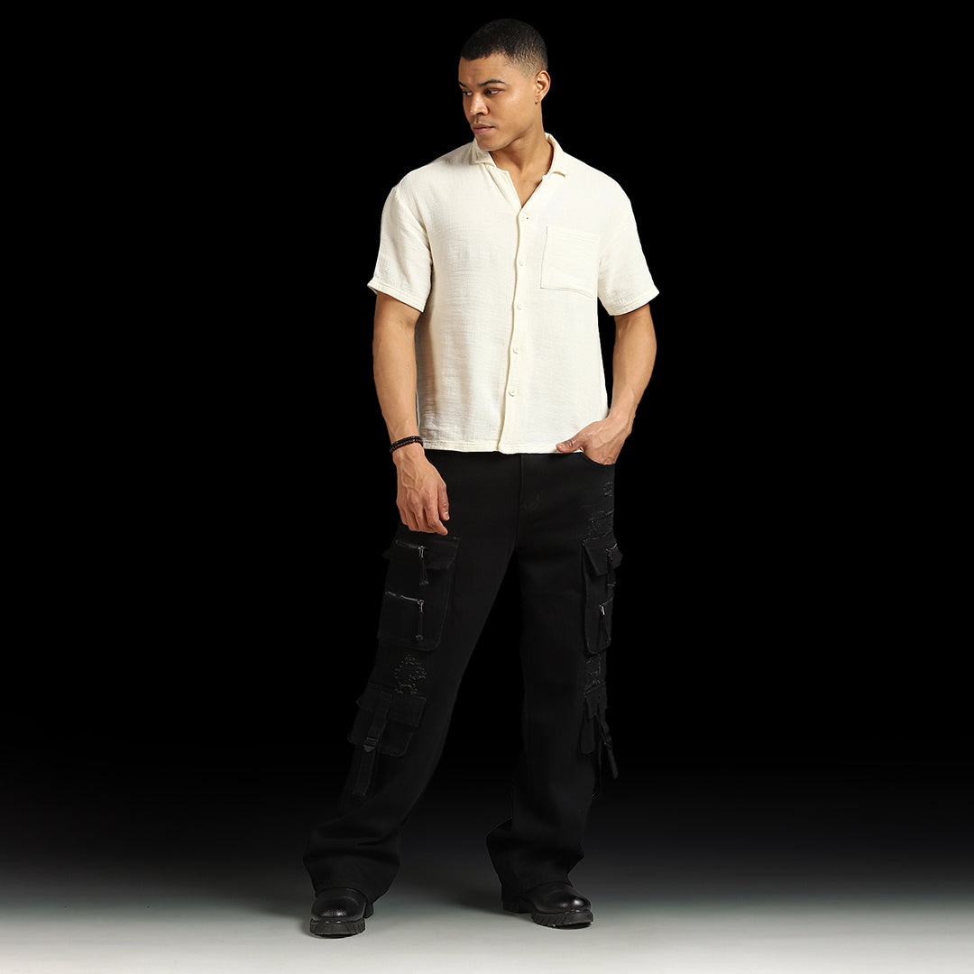 W by Waimea Men's Baggy Fit Jeans