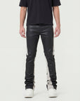 Waimea Men's Stacked PU Coated Jeans