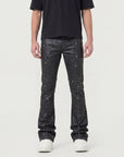 Waimea Men's Wax Coated Cross-Stud Stacked Fit Jean