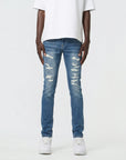 Waimea Men's Distressed Skinny Fit Denim