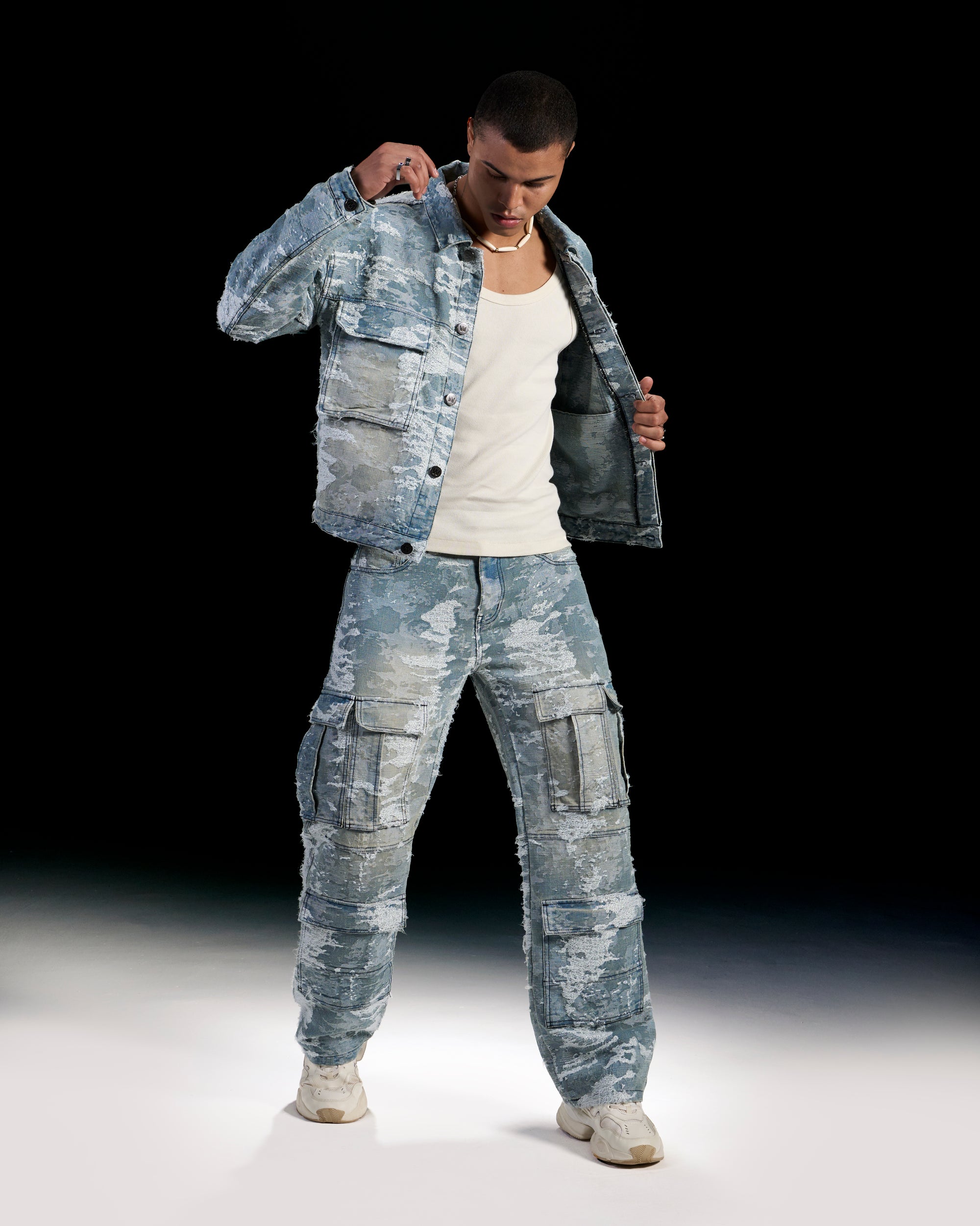 W by Waimea Men's Denim Jacket