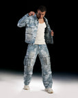 W by Waimea Men's Denim Jacket