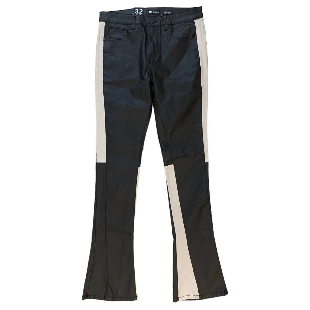 Waimea Men's Stacked PU Coated Jeans