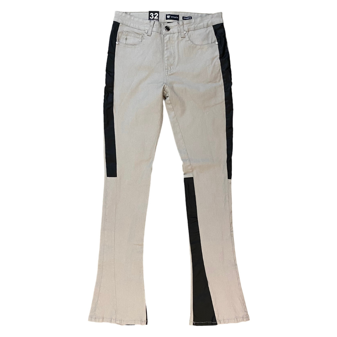 Waimea Men's Stacked PU Coated Jeans