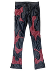 Waimea Men's PU Color Block Stacked Jeans