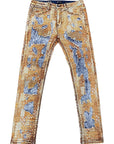 Waimea Men's Skinny Timber Patchwork Jeans