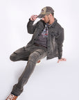 Waimea Men's Denim Racer Jacket