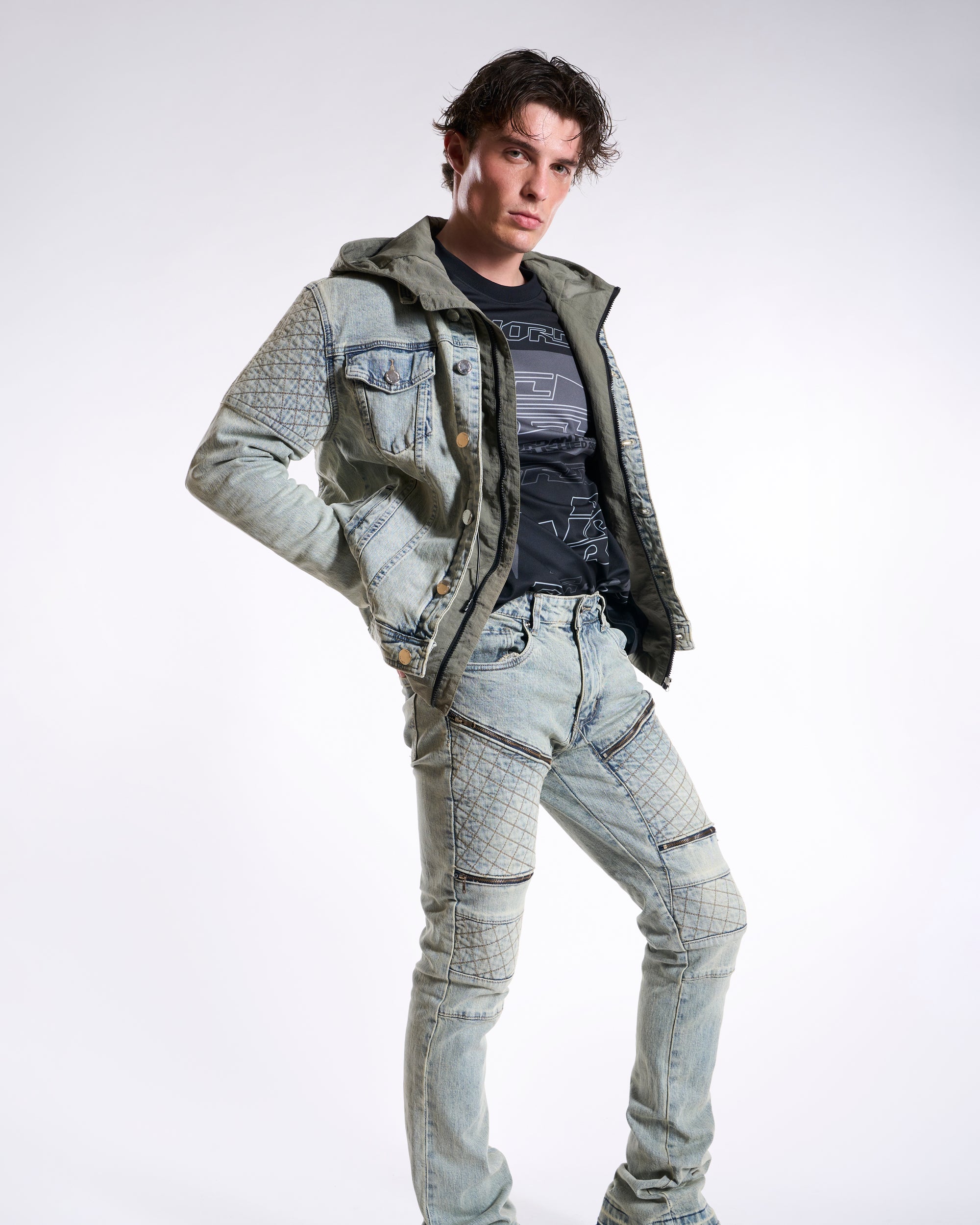 Waimea Men's Racer Stacked Jeans