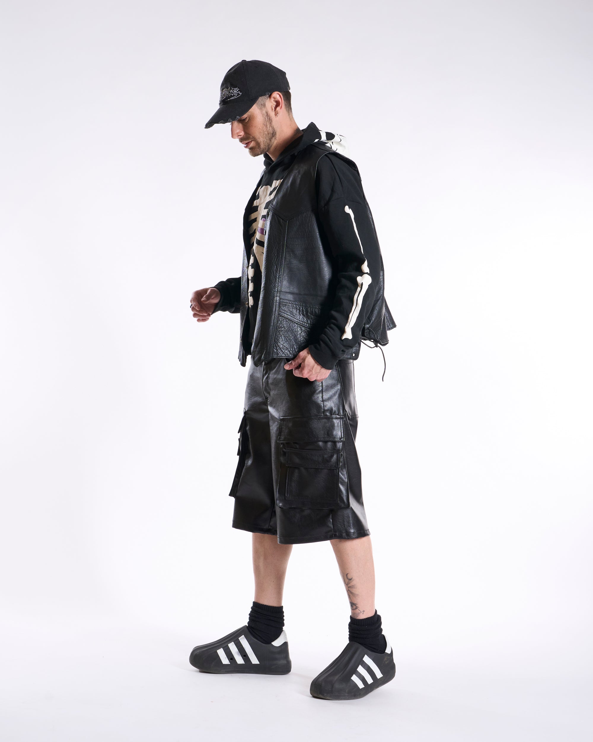 Waimea Men's Baggy PU Leather Jorts