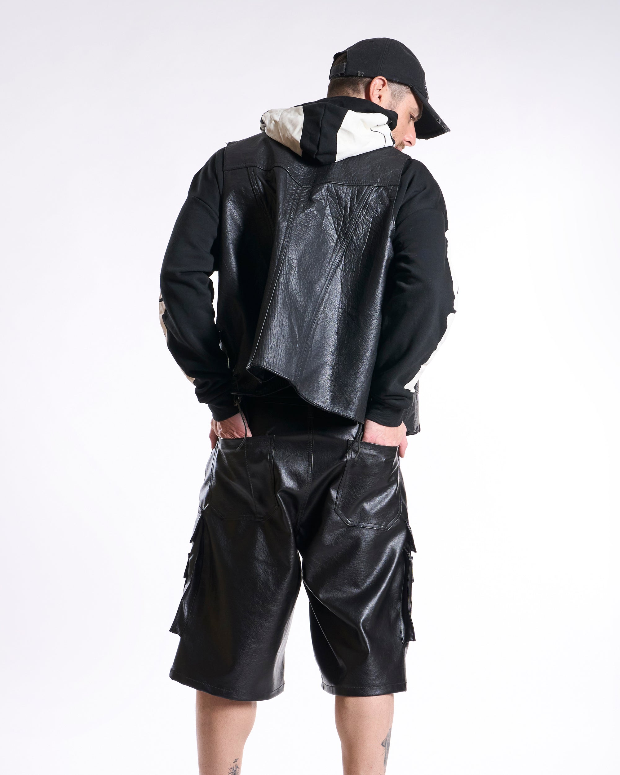 Waimea Men's Baggy PU Leather Jorts