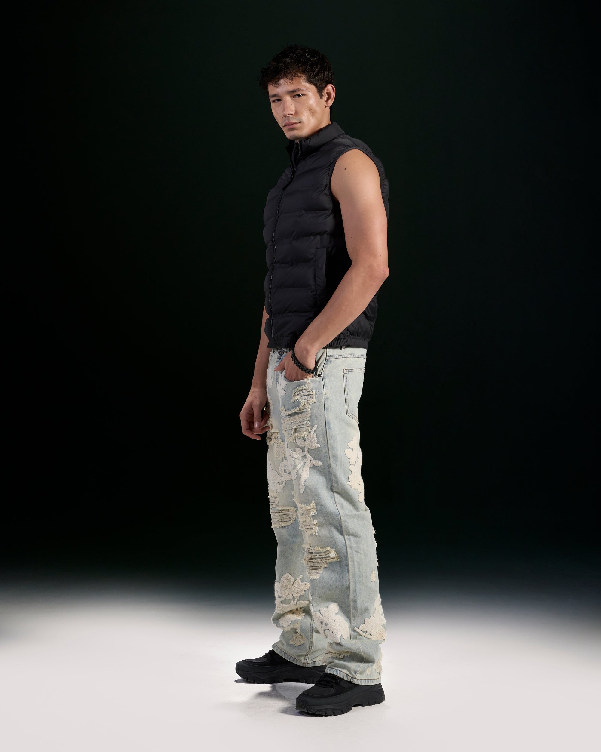 W by Waimea Men's Baggy Fit Jeans