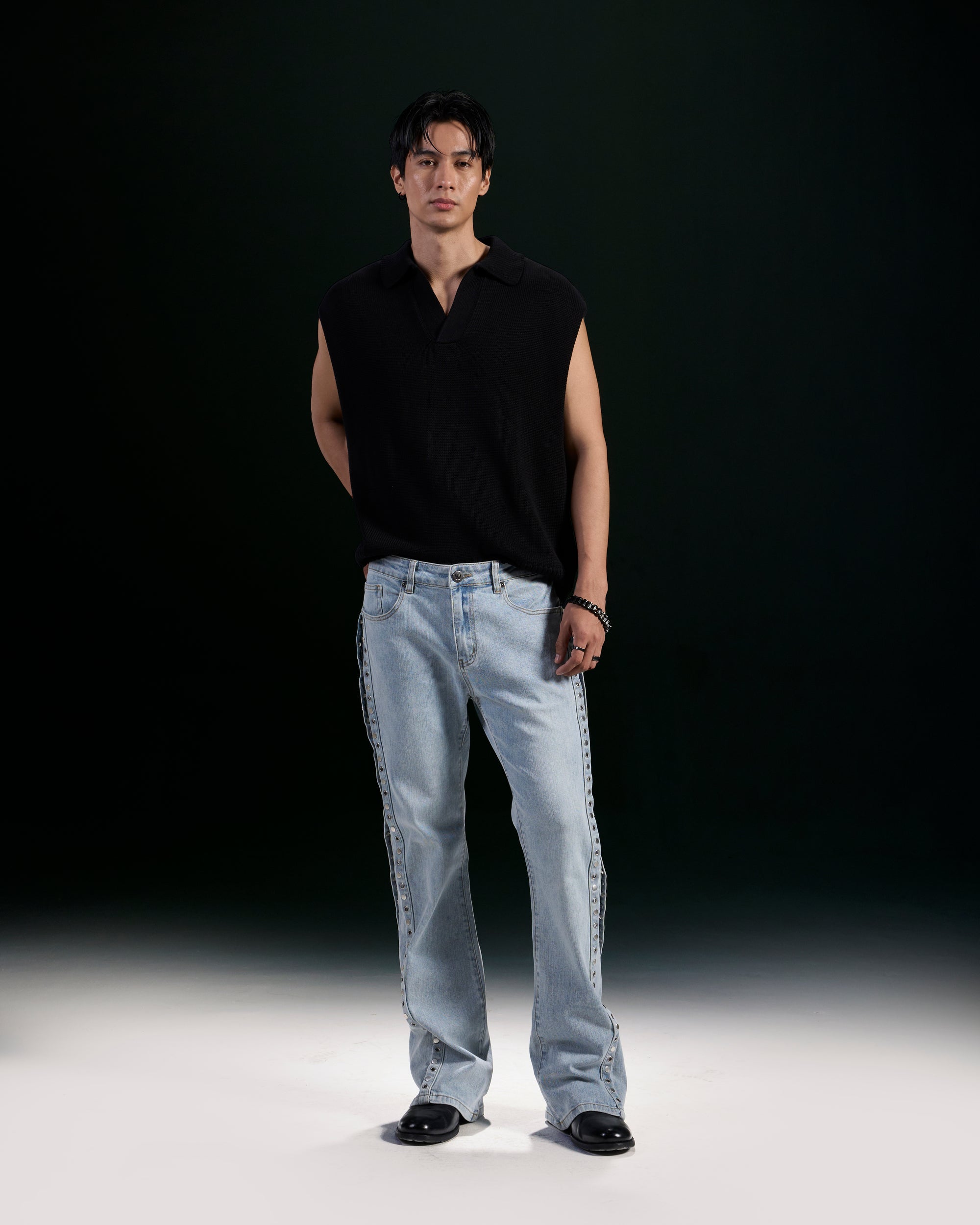 W by Waimea Men's Flare Fit Jeans