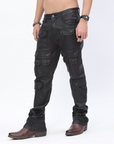Waimea Men's Stacked Wax Coated Jeans
