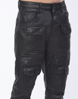 Waimea Men's Stacked Wax Coated Jeans