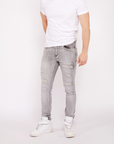 Waimea Men's Skinny Jeans with Rips & Repair
