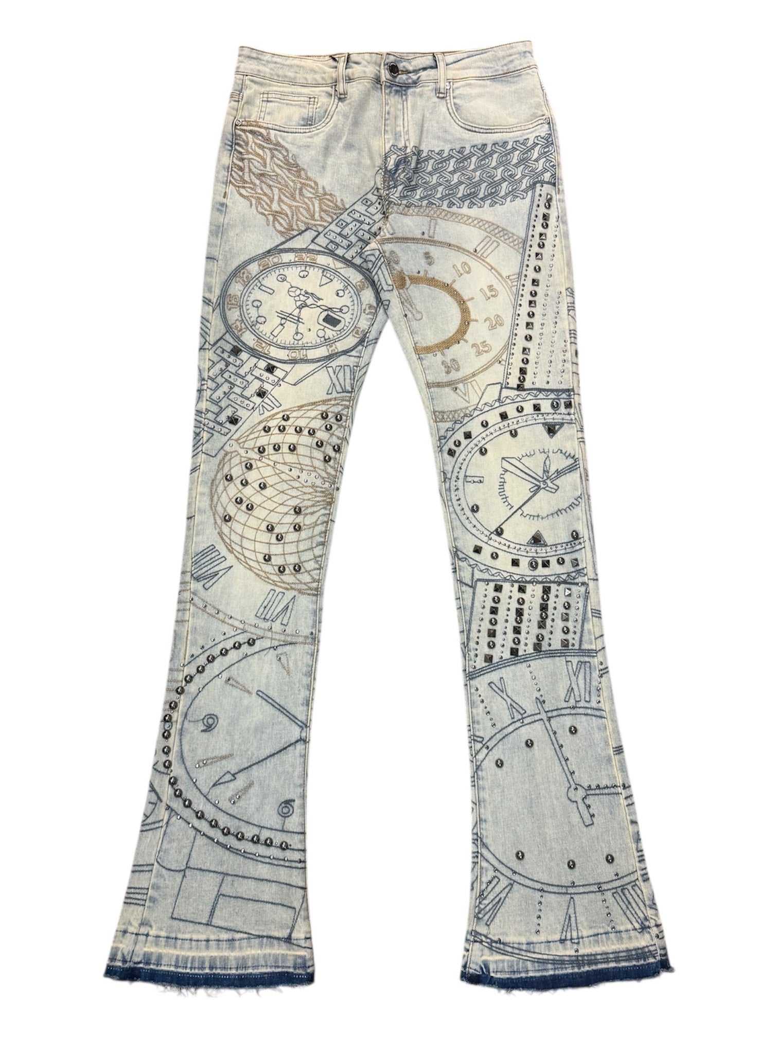 Waimea Men's Timepiece Stacked Jeans
