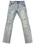 Waimea Men's Multi-Rip Slim Denim