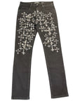Waimea Men's Street Cross PU Studded Slim Fit Denim