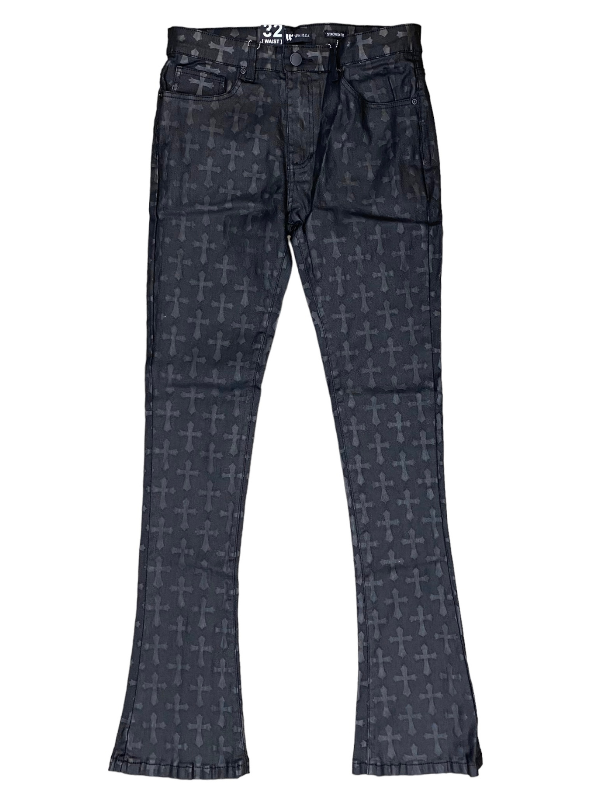 Waimea Men's Stacked Wax Coated Jeans