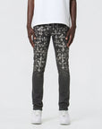 Waimea Men's Street Cross PU Studded Slim Fit Denim