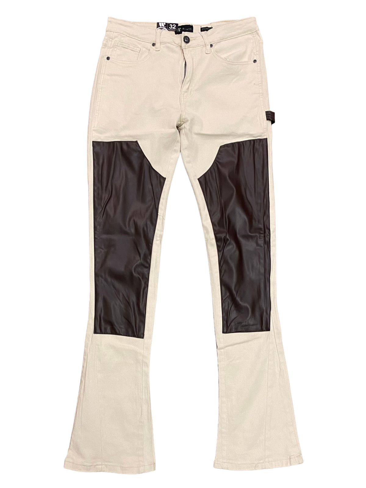 Waimea Men's Stacked Jeans with PU Patch