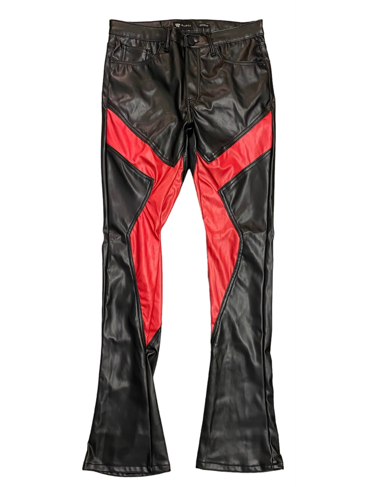 Waimea Men's PU Color Block Stacked Jeans