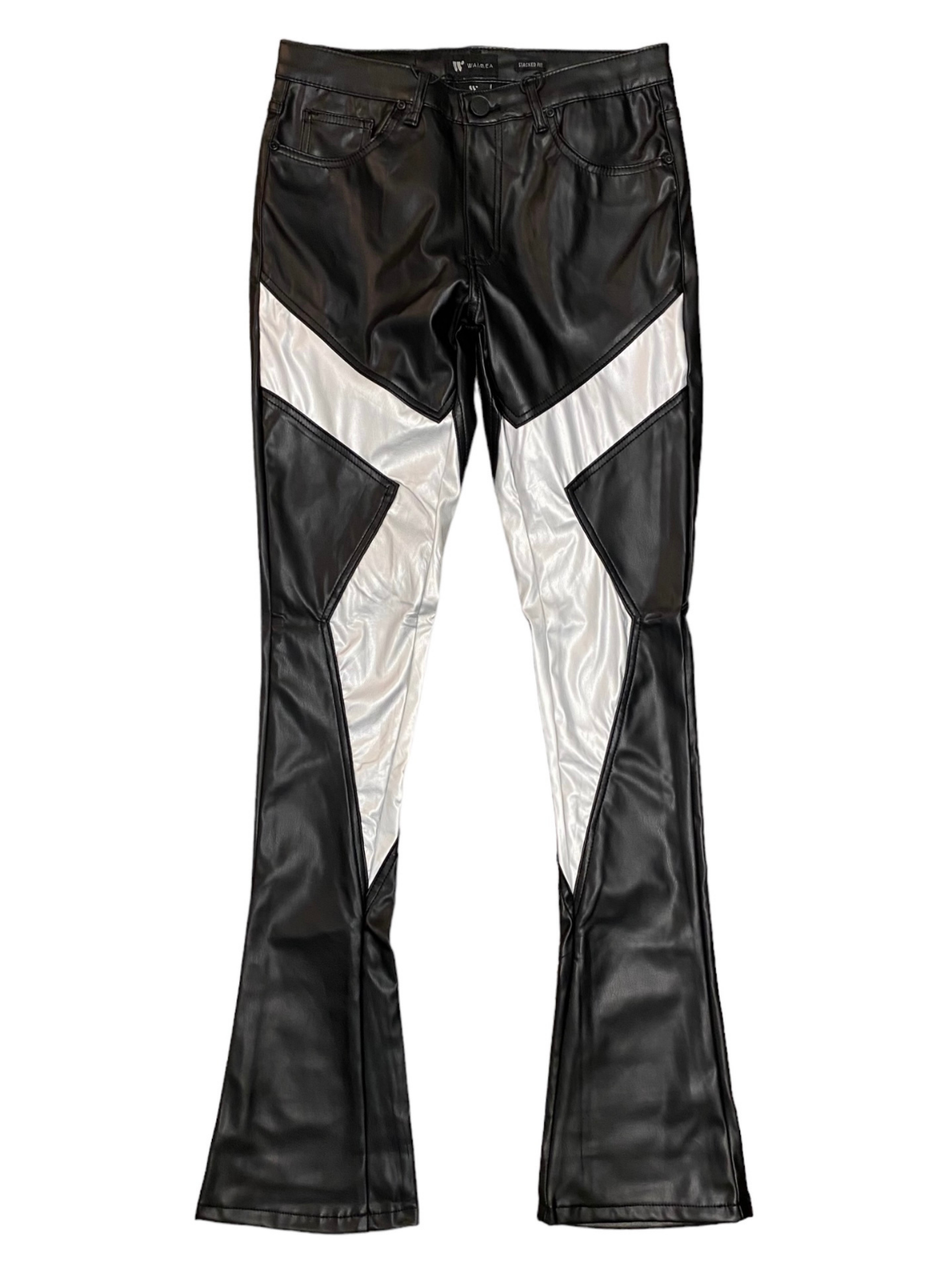 Waimea Men's PU Color Block Stacked Jeans