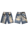 Waimea Men's Laser Print Chain Jorts – Blue Wash
