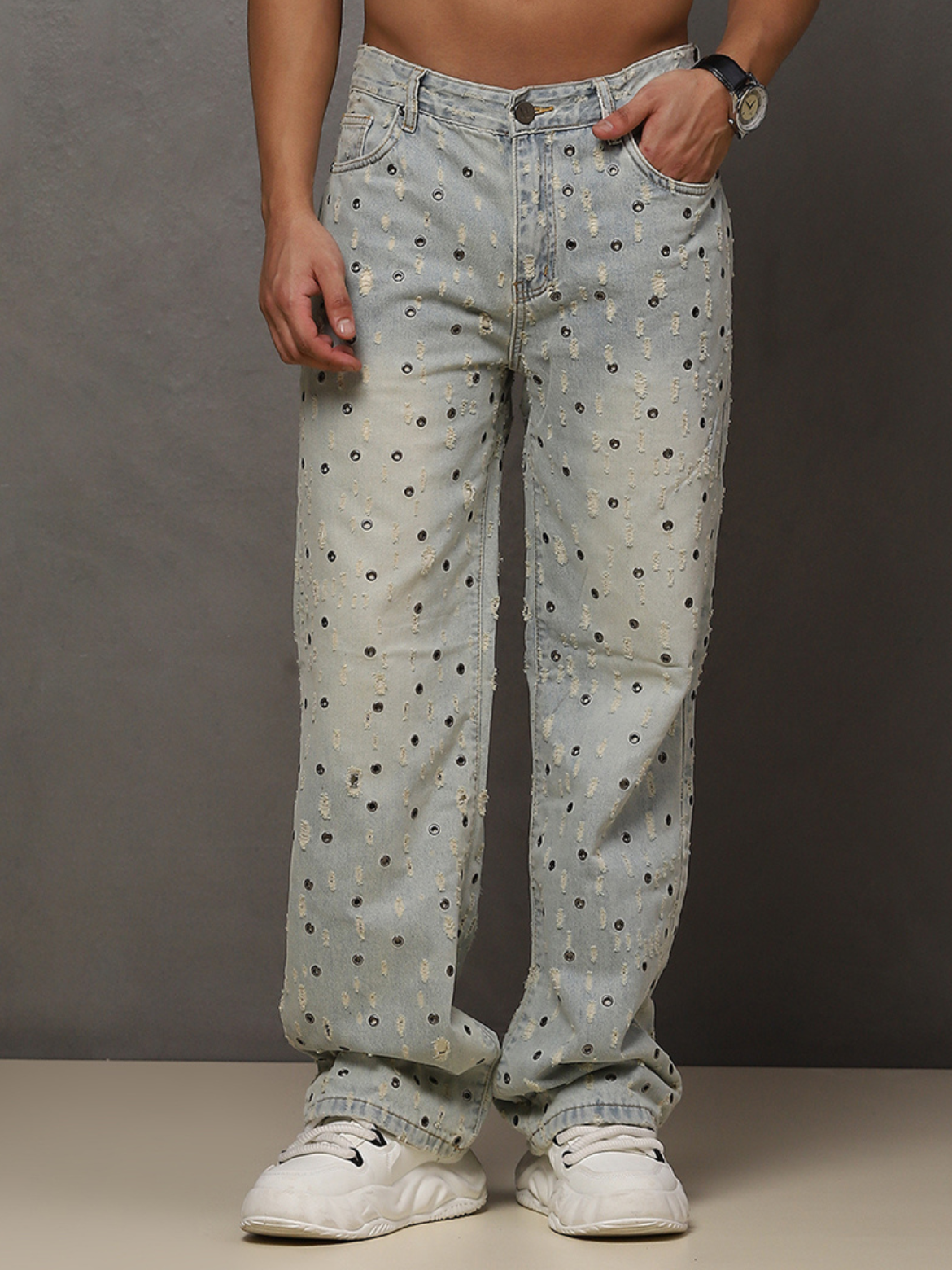 W by Waimea Men's Baggy Fit Jeans