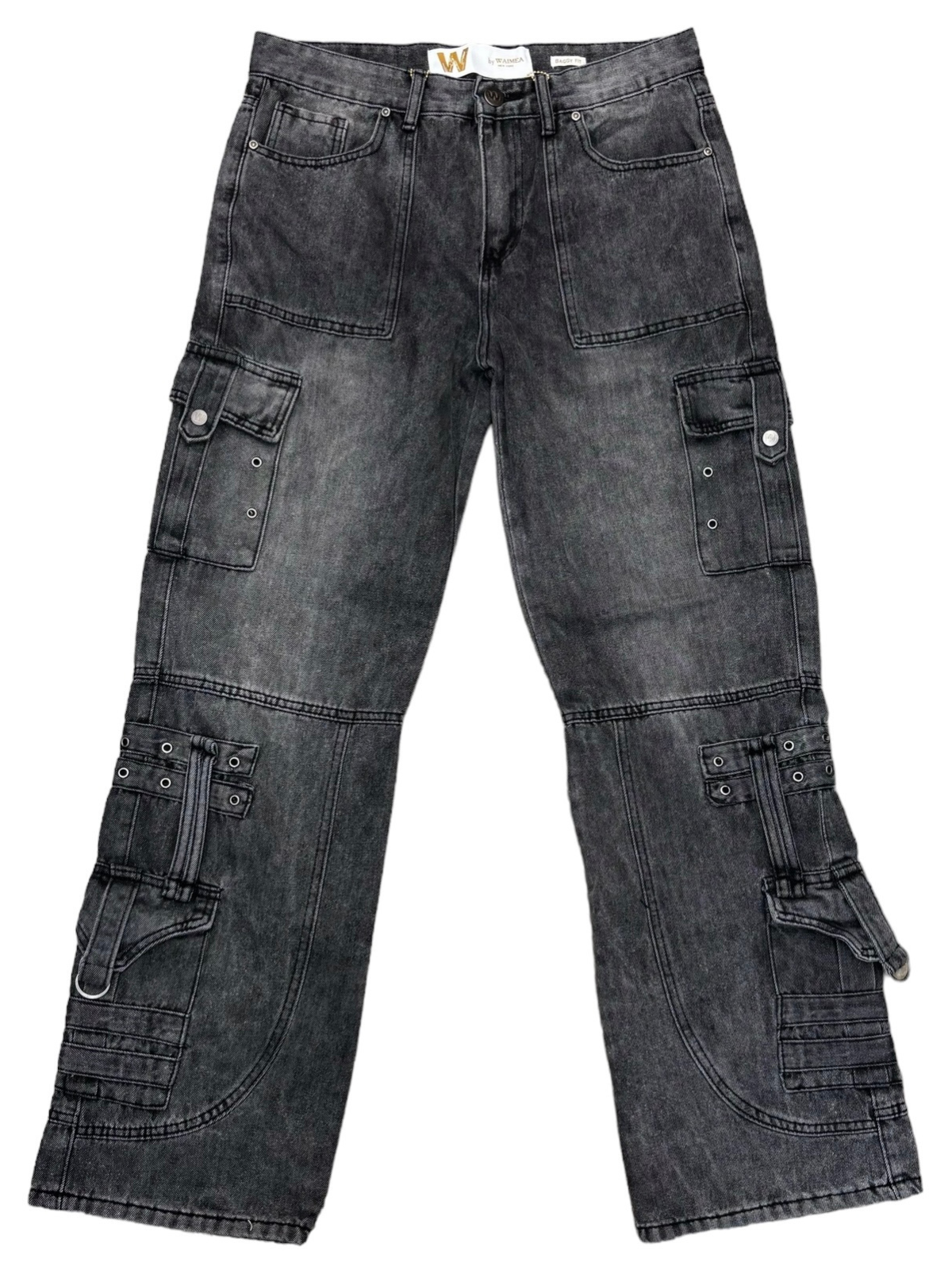 W by Waimea Men's Baggy Fit Jeans