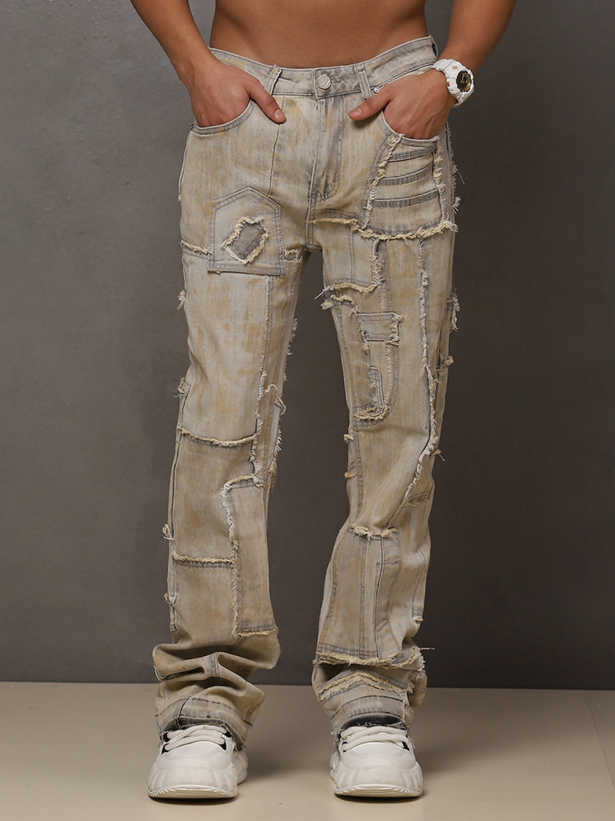 W By Waimea Men's Flare Fit Jeans