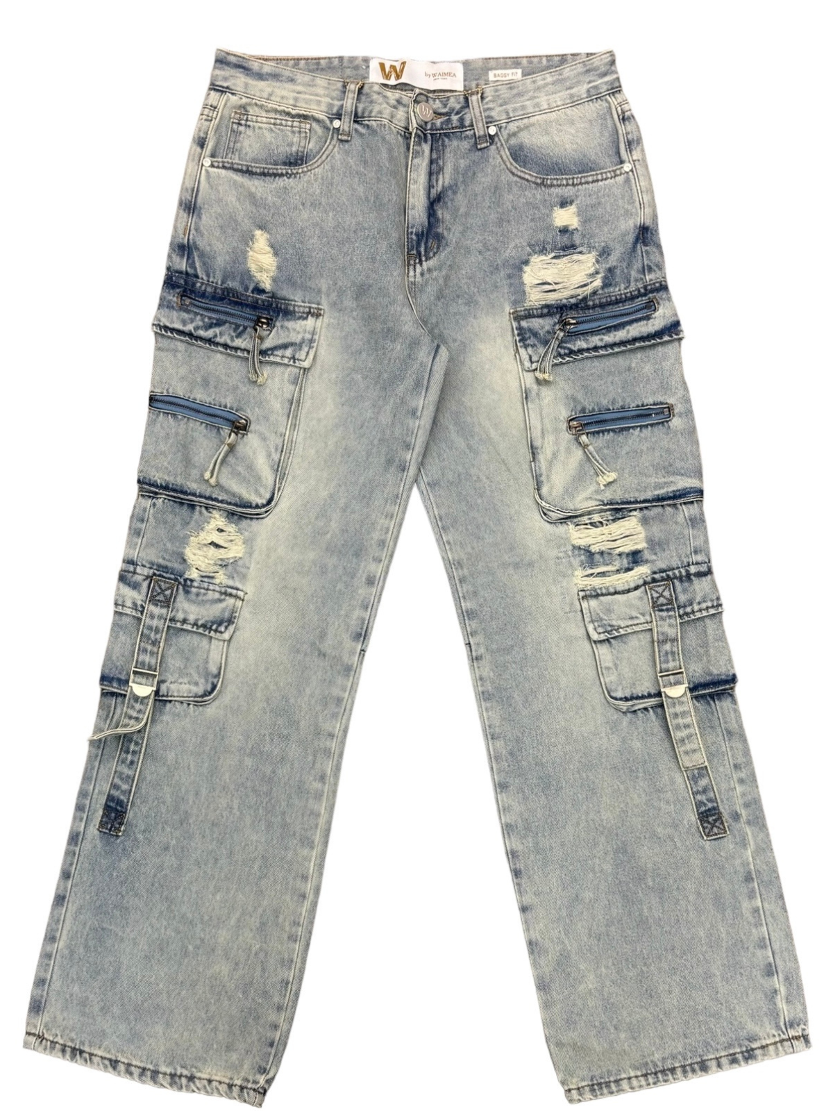 W by Waimea Men's Baggy Fit Jeans