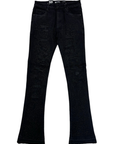 Waimea Men's Stacked Fit Jeans with Rhinestones Front and Back