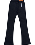 Waimea Men's Stacked Fit Jeans with Rhinestones Front and Back