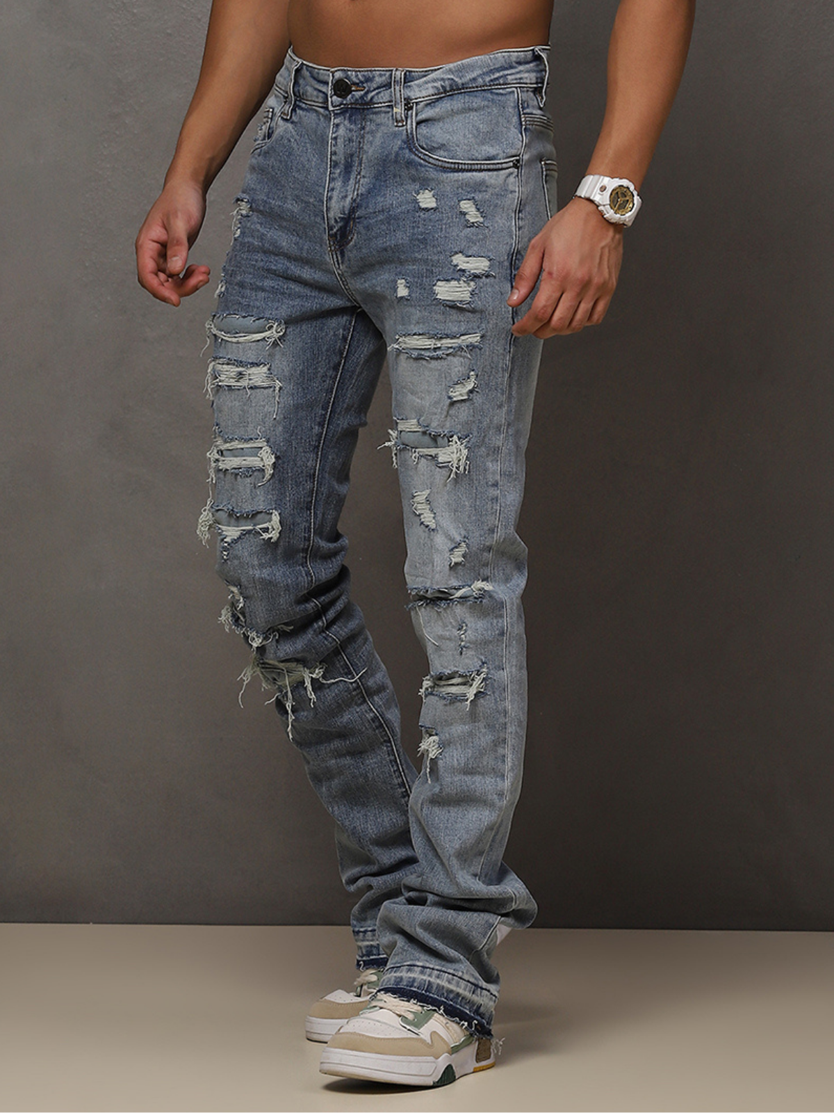W by Waimea Men's Stacked Fit Jeans